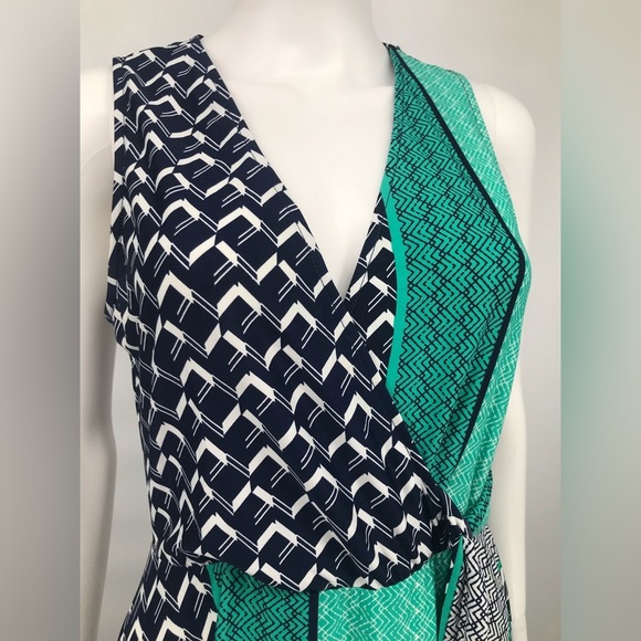 Superfoxx Handkerchief Faux Wrap Dress - Picture 6 of 10